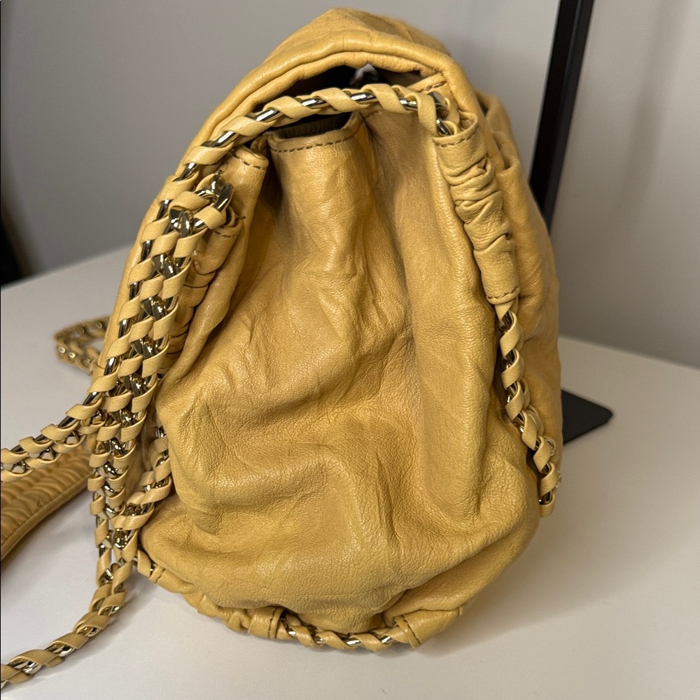 MCM Tan Leather Shoulder Bag - Picture 4 of 13